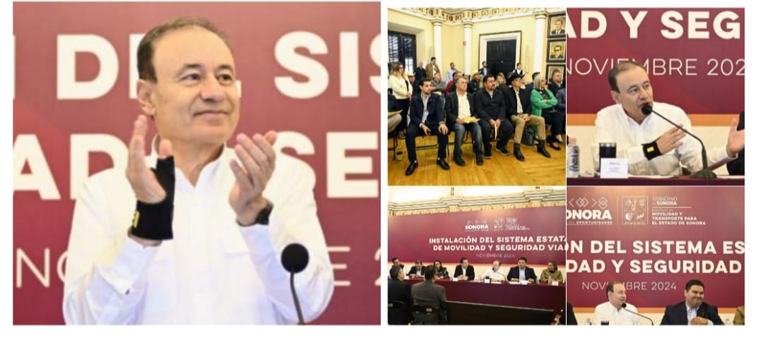 Gobernador Durazo crea primer modelo estatal para garantizar movilidad segura y eficiente