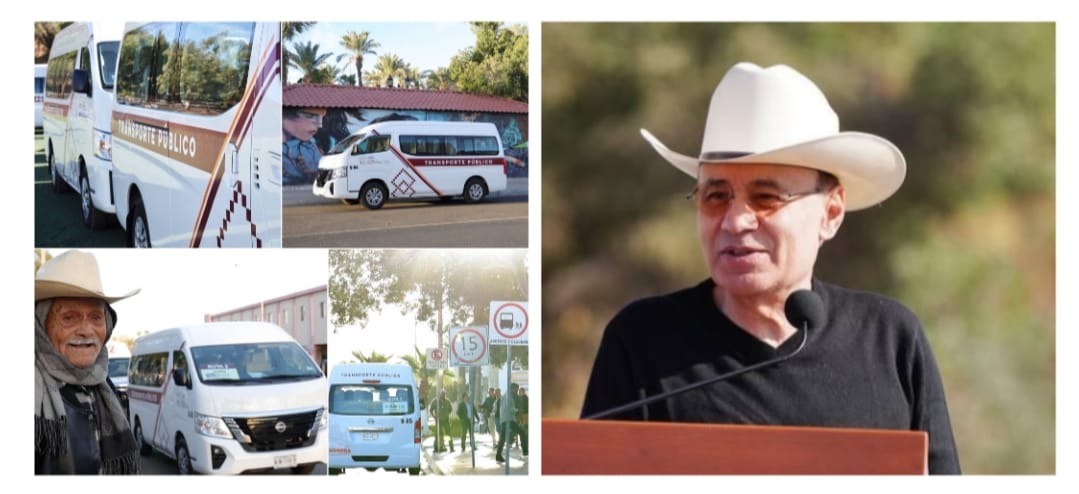 Gobernador Durazo cumple compromiso histórico con modernización del transporte en San Luis Río Colorado