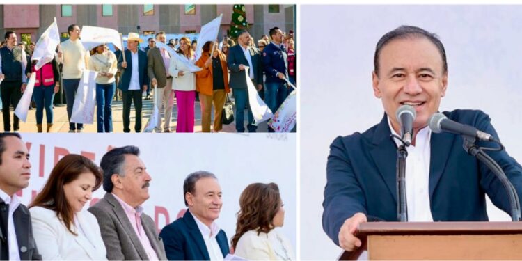 Gobernador Durazo inicia Operativo Navideño con más de 250 mil apoyos para familias de todo el estado