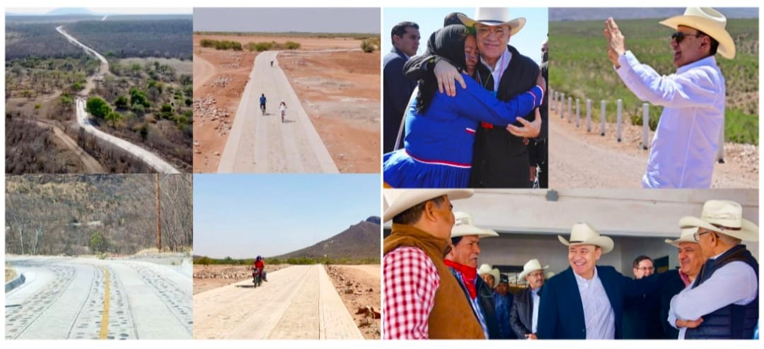 Gobernador Durazo cumple a pueblos originarios y Sierra Alta; garantiza conectividad con Caminos Artesanales