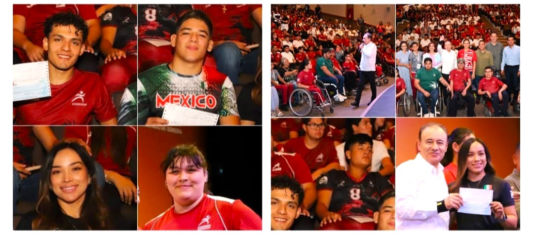 Beneficia Gobernador Durazo a 452 atletas con becas deportivas