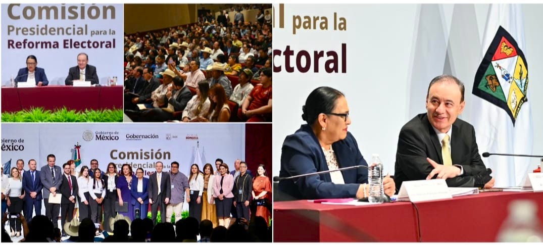 Encabezan Gobernador Durazo y secretaria de Gobernación Rosa Icela Rodríguez, inicio de audiencias para construcción de Reforma Electoral