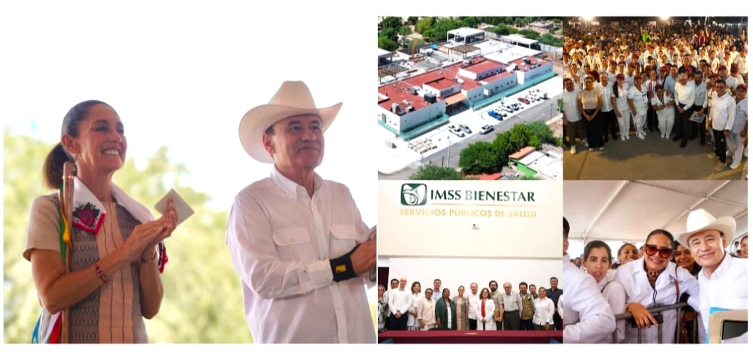 Gobernador Durazo y Presidenta Sheinbaum fortalecen sistema de salud para Sonora, con más de 750 millones de pesos
