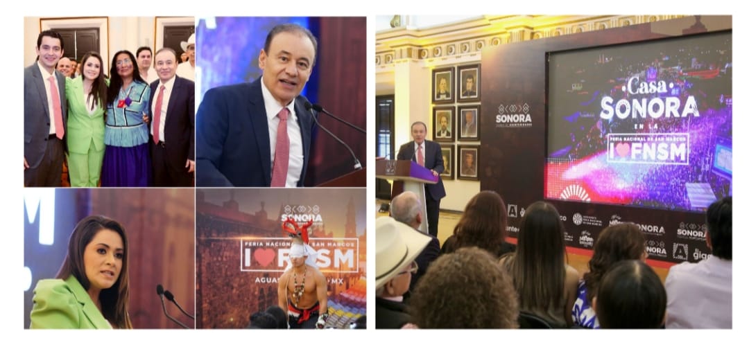 Gobernador Durazo lleva riquezas de Sonora a Feria San Marcos como invitado de honor