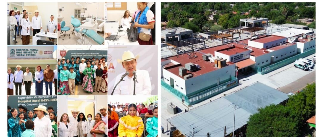 Cumple Gobernador Durazo a pueblos yaquis con primer hospital gratuito