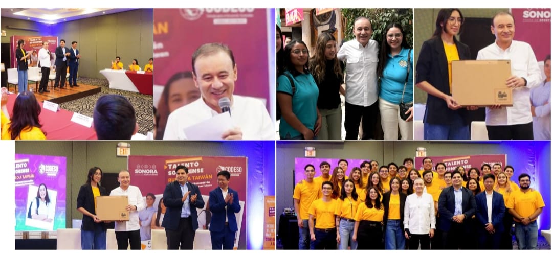 Con Plan Sonora, Gobernador Durazo fortalece la profesionalización y talento de jóvenes sonorenses en Taiwán