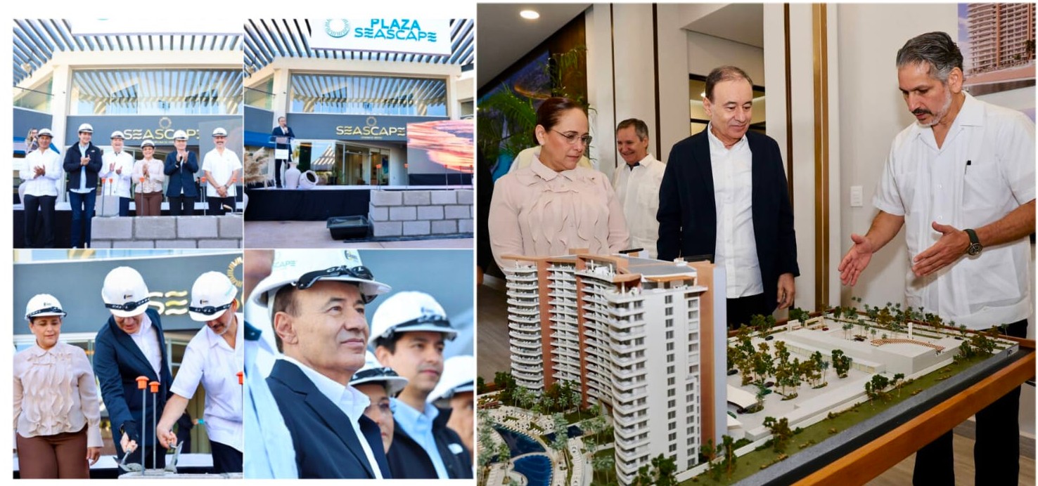 Gobernador Durazo consolida a San Carlos como polo turístico del noroeste con inicio de torre Seascape