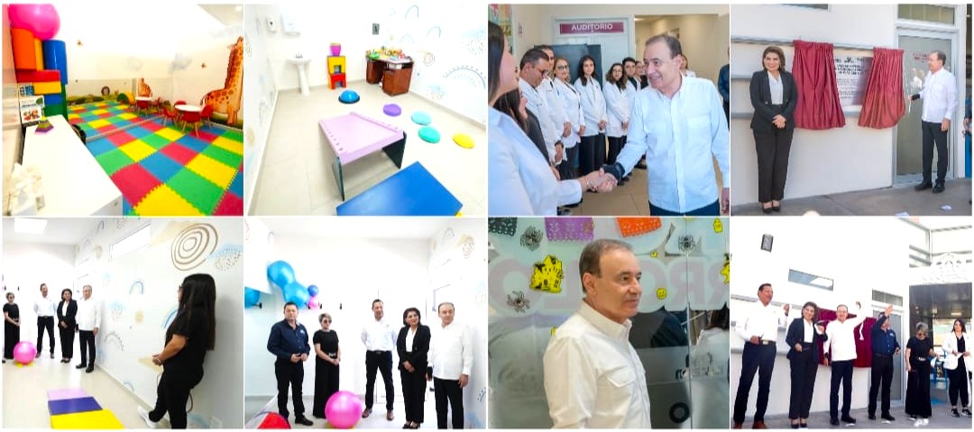 Gobernador Durazo inaugura Unidad Integral de Neurodesarrollo de Isssteson para garantizar atención especializada a familias sonorenses