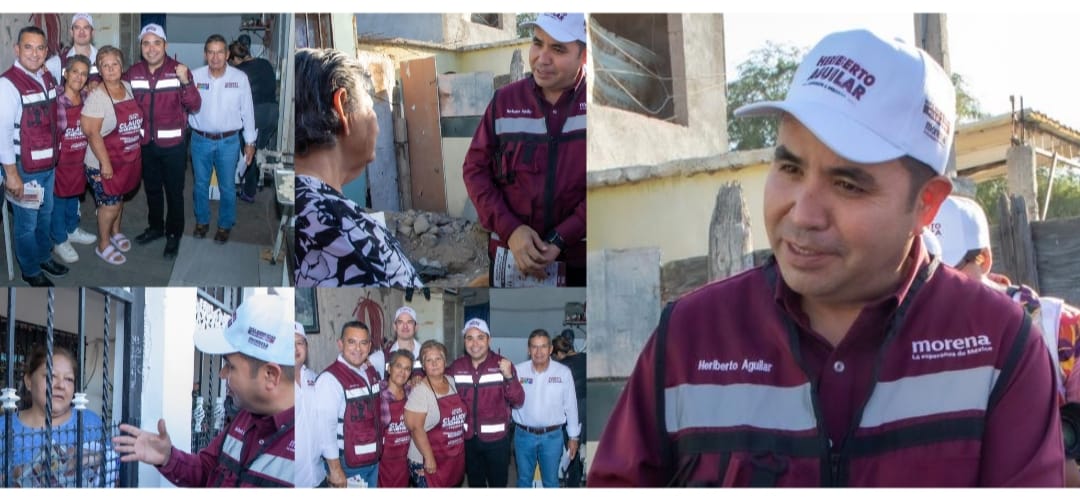 «Trabajaremos de forma coordinada para traer más y mejor agua a Sonora», afirmó en evento privado el candidato al Senado por MORENA, Heriberto Aguilar