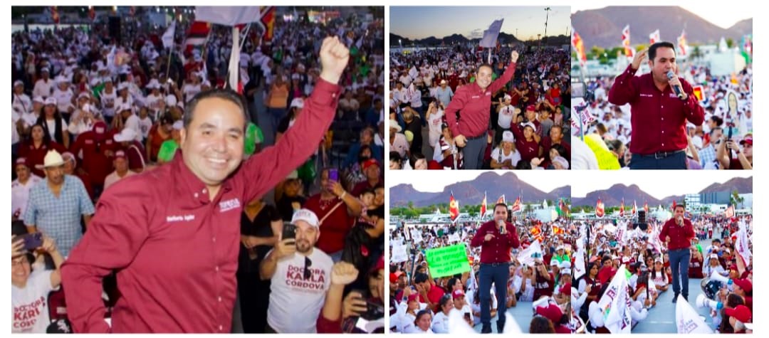 “Porque no tenemos derecho a fallarles, vamos entre todos y desde abajo por el triunfo del pueblo: Heriberto Aguilar