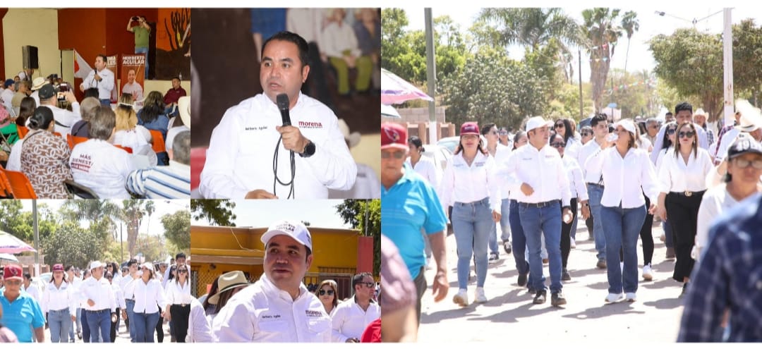 Convoca Heriberto Aguilar a organizarse para el triunfo del pueblo