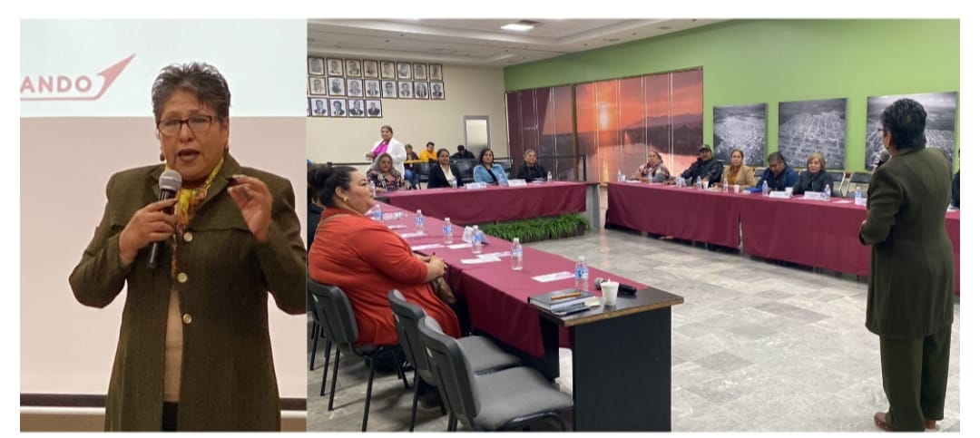 INSTITUTO CAJEMENSE DE LA MUJER (ICM) IMPARTE PLÁTICA INFORMATIVA A COMISARIOS Y DELEGADOS