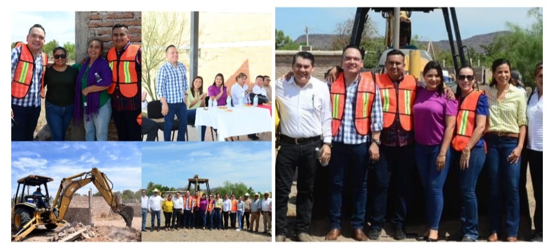 Primera piedra del telebachillerato en Estación Corral es un hecho histórico para la comunidad: diputado Iram Solís
