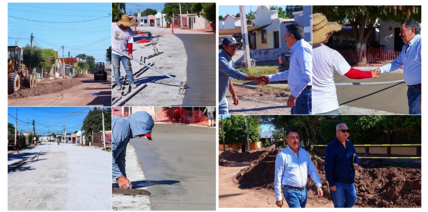 JAVIER LAMARQUE IMPULSA OBRAS QUE SIGUEN TRANSFORMANDO A CAJEME