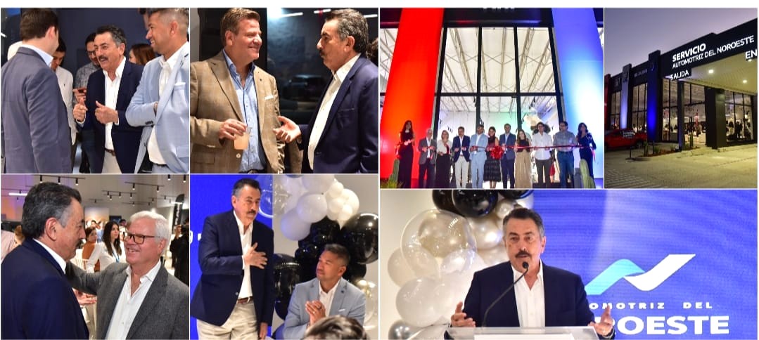PRESIDE JAVIER LAMARQUE INAGURACIÓN DE NUEVA AGENCIA AUTOMOTRIZ EN CAJEME