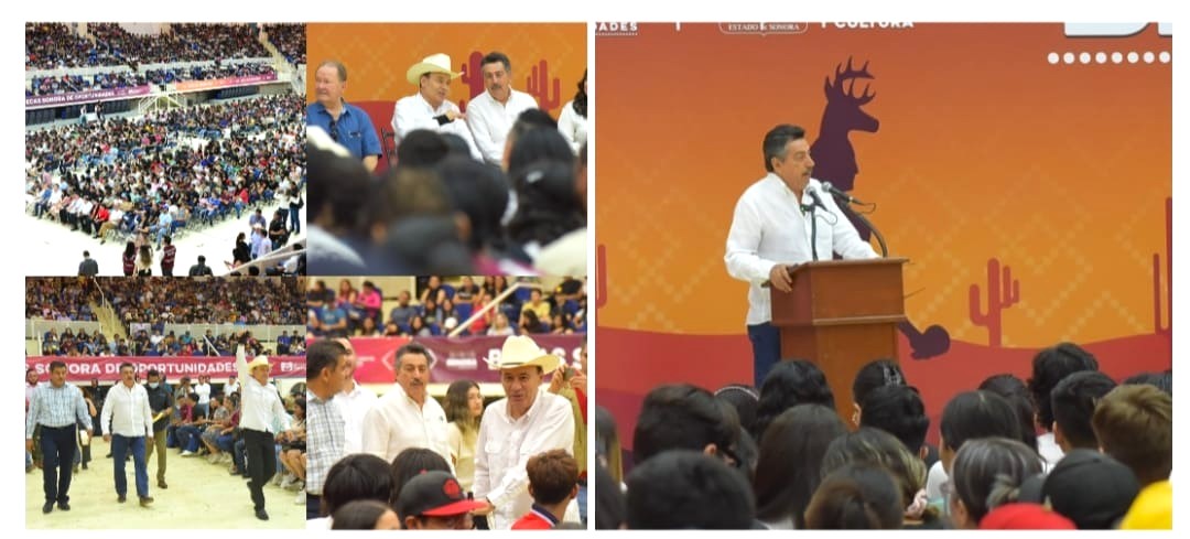 PARTICIPA LAMARQUE CANO EN ENTREGA DE BECAS A ESTUDIANTES UNIVERSITARIOS