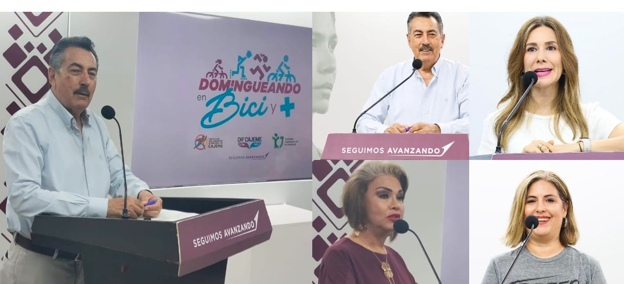 ANUNCIA PRESIDENTE LAMARQUE Y ASOCIACIONES DE DEPORTISTAS DOMINGUEANDO EN BICI Y +