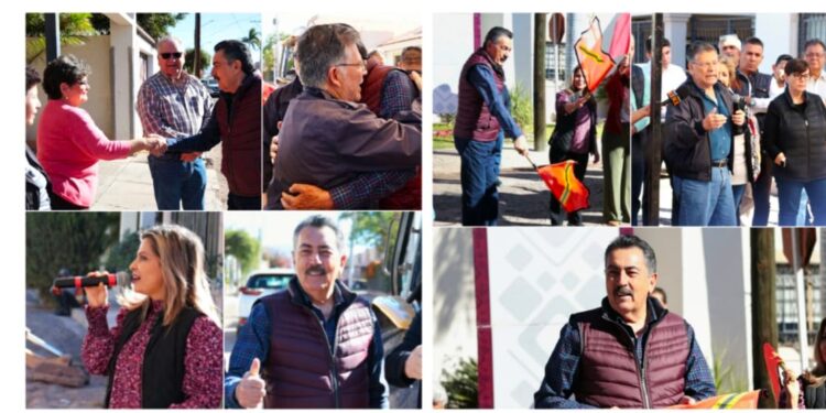 SIGUE ADELANTE JAVIER LAMARQUE CON MÁS OBRAS DE AGUA POTABLE, DRENAJE Y PAVIMENTACIÓN EN CAJEME