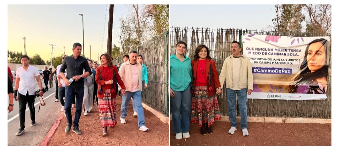 INAUGURAN EL PRIMER «CAMINO DE PAZ» EN CAJEME