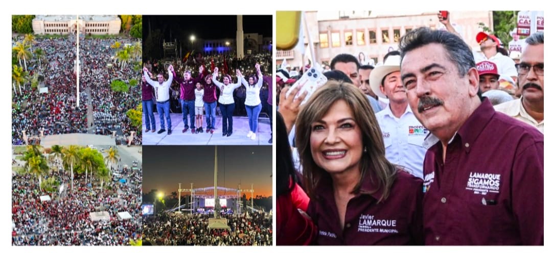 CAJEME SE PINTA DE GUINDA CON LAMARQUE
