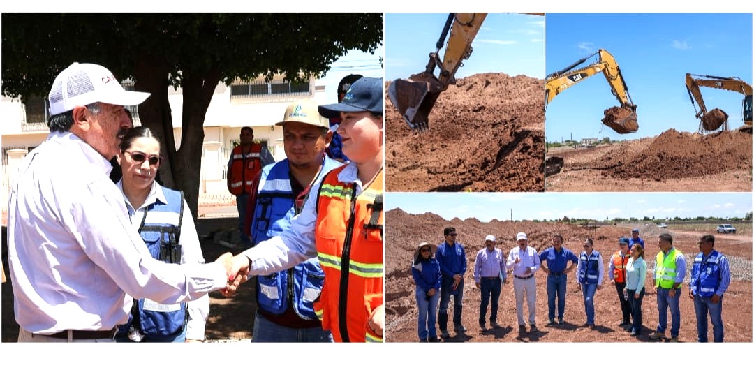 SUPERVISA JAVIER LAMARQUE CONSTRUCCIÓN DE COLECTOR URBIS-MISIONEROS QUE DARÁ SERVICIO A SECTOR SUR PONIENTE DE LA CIUDAD