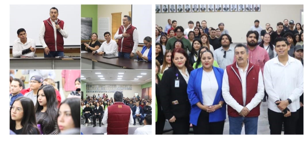 DA LA BIENVENIDA JAVIER LAMARQUE A NUEVOS INTEGRANTES DE JÓVENES CONSTRUYENDO EL FUTURO EN CAJEME