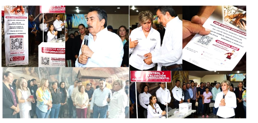 INAUGURA JAVIER LAMARQUE MÓDULO DE INFORMACIÓN Y TRÁMITES DE LA CONTRALORÍA MUNICIPAL