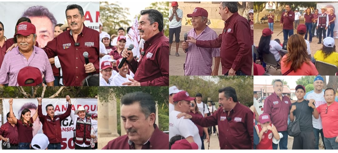 LAMARQUE CANO REAFIRMA SU COMPROMISO CON VECINOS DE LA COLONIA HIDALGO, CUMURIPA Y LIBERTAD