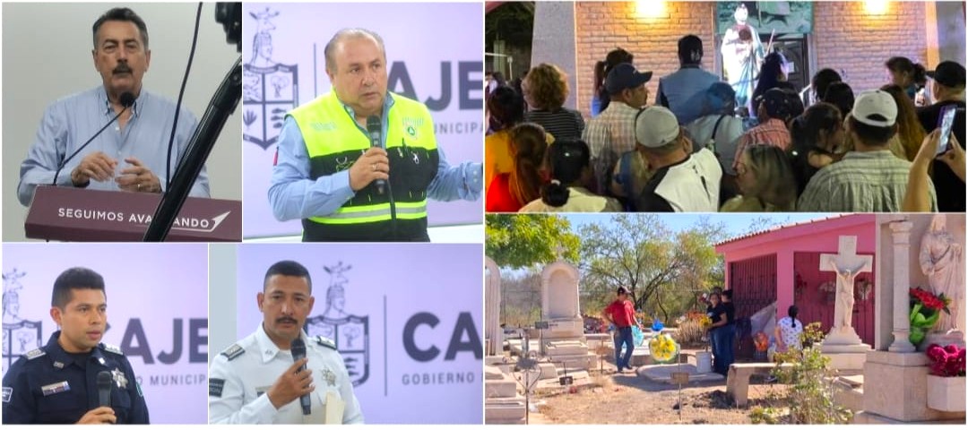 LISTOS OPERATIVOS DE SEGURIDAD PARA CELEBRACIÓN DE SAN JUDAS TADEO Y DÍA DE MUERTOS