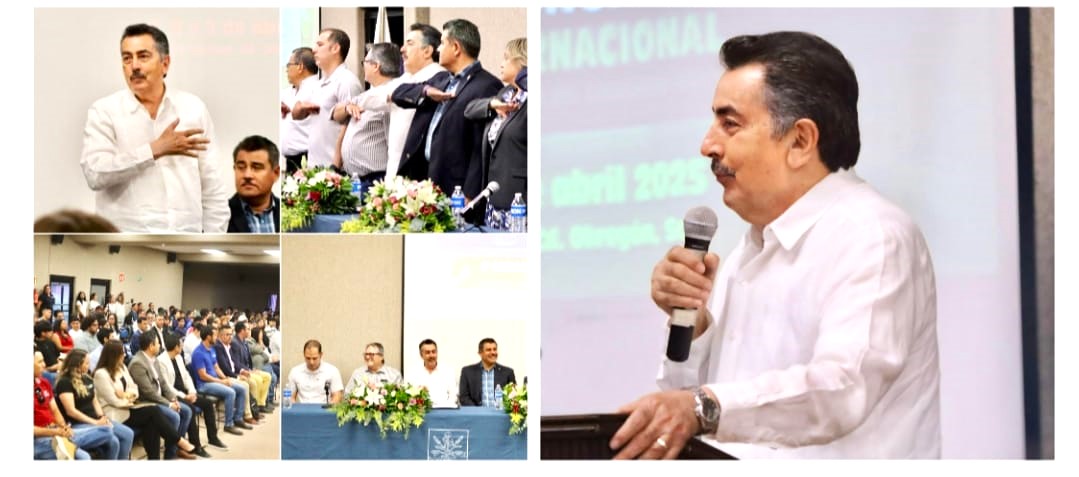 JAVIER LAMARQUE PRESIDE INAUGURACIÓN DEL II CONGRESO INTERNACIONAL EN CIENCIAS DEL EJERCICIO FÍSICO DE ITSON CAMPUS CAJEME