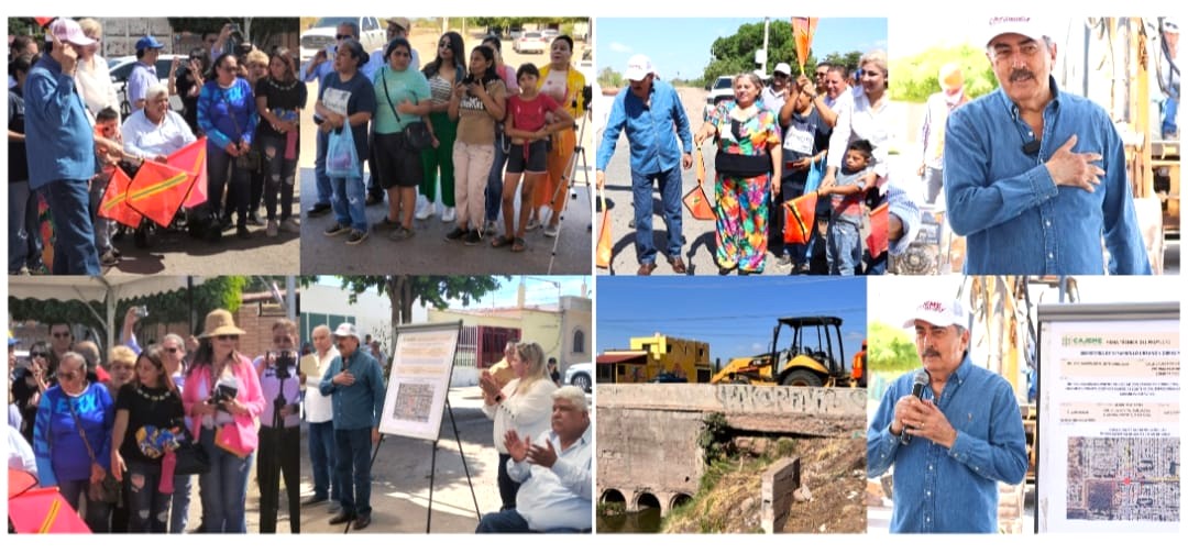 JAVIER LAMARQUE DA BANDERAZO A OBRA DE REHABILITACIÓN DE PUENTE VEHICULAR EN ESPERANZA