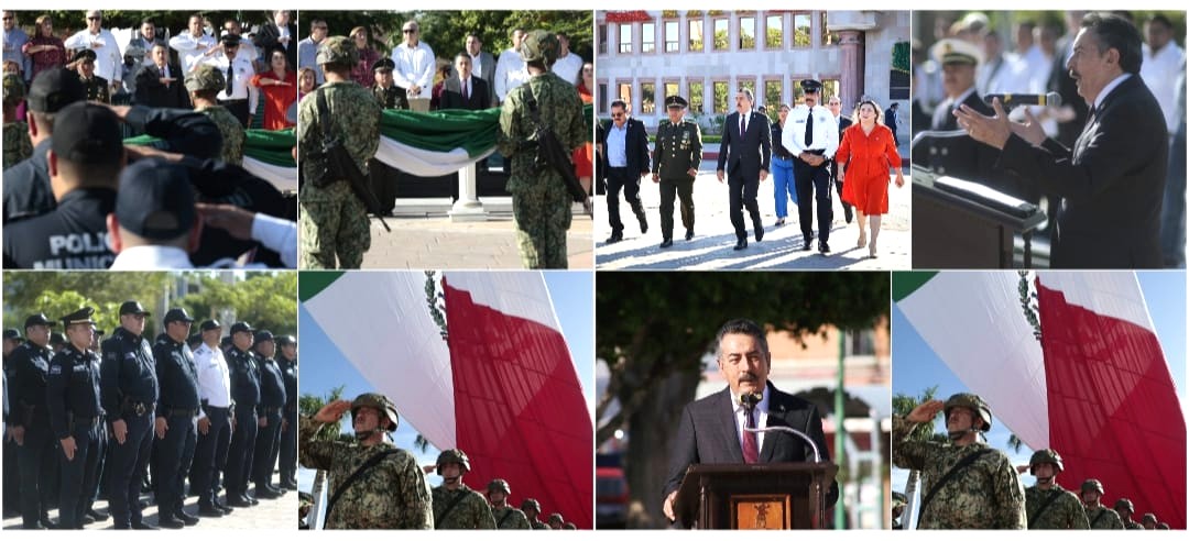 CONMEMORA GOBIERNO DE CAJEME INICIO DEL MES PATRIO