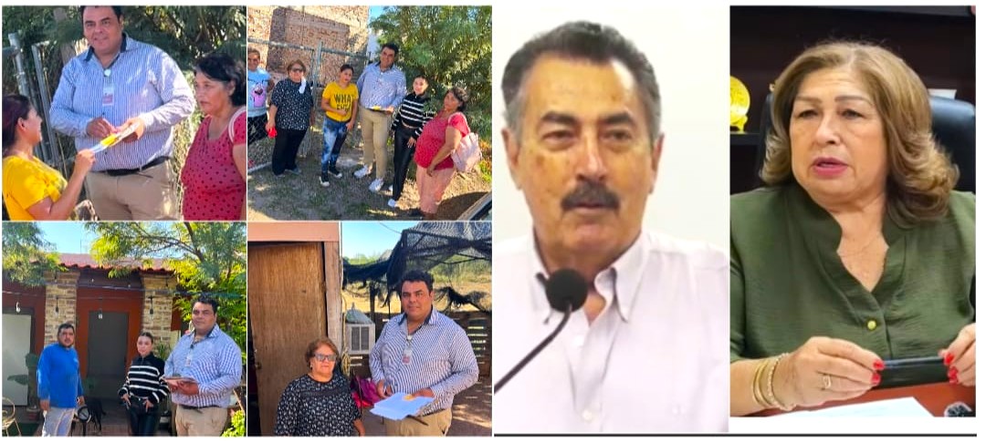 SINDICATURA EN COLONIA LOS ´´TABACHINES´´ REALIZA VISITAS DOMICILIARIAS