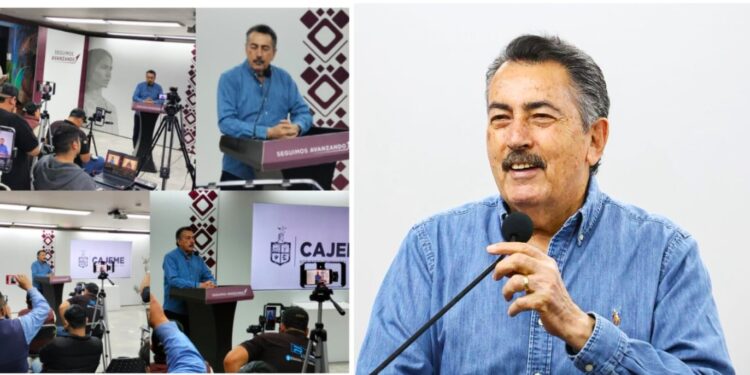 DESEA JAVIER LAMARQUE FELICES FIESTAS A LAS FAMILIAS DE CAJEME