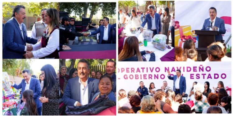 REALIZAN OPERATIVO NAVIDEÑO DEL GOBIERNO DEL ESTADO EN CAJEME