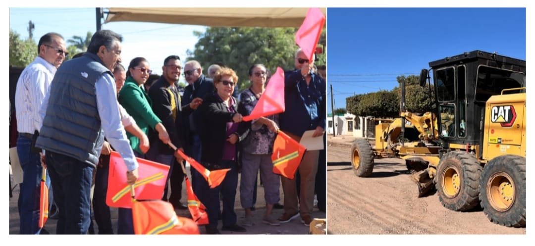 DA BANDERAZO JAVIER LAMARQUE A OBRA DE PAVIMENTACIÓN E INFRAESTRUCTURA HIDROSANITARIA EN CALLE SALVATIERRA