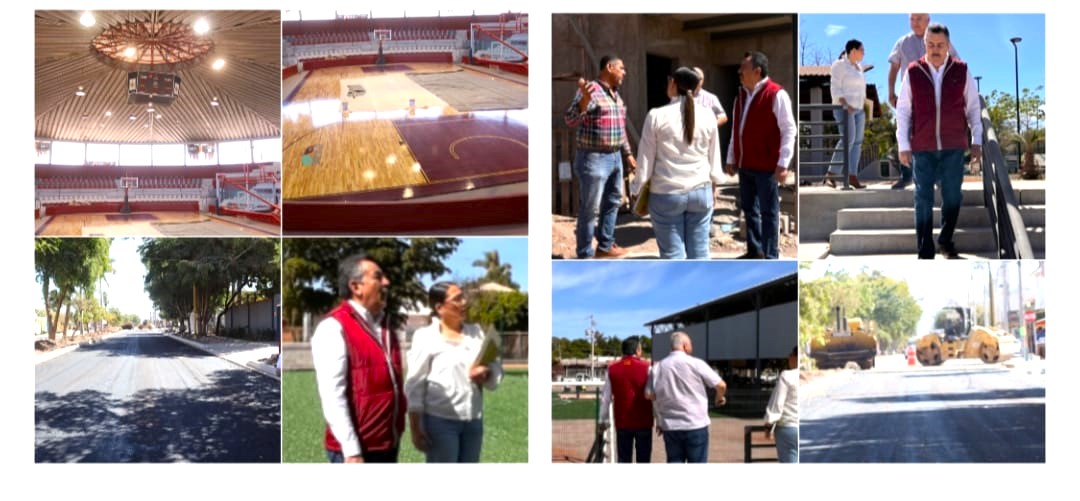 JAVIER LAMARQUE SUPERVISA OBRAS EN BENEFICIO DE LAS Y LOS CAJEMENSES
