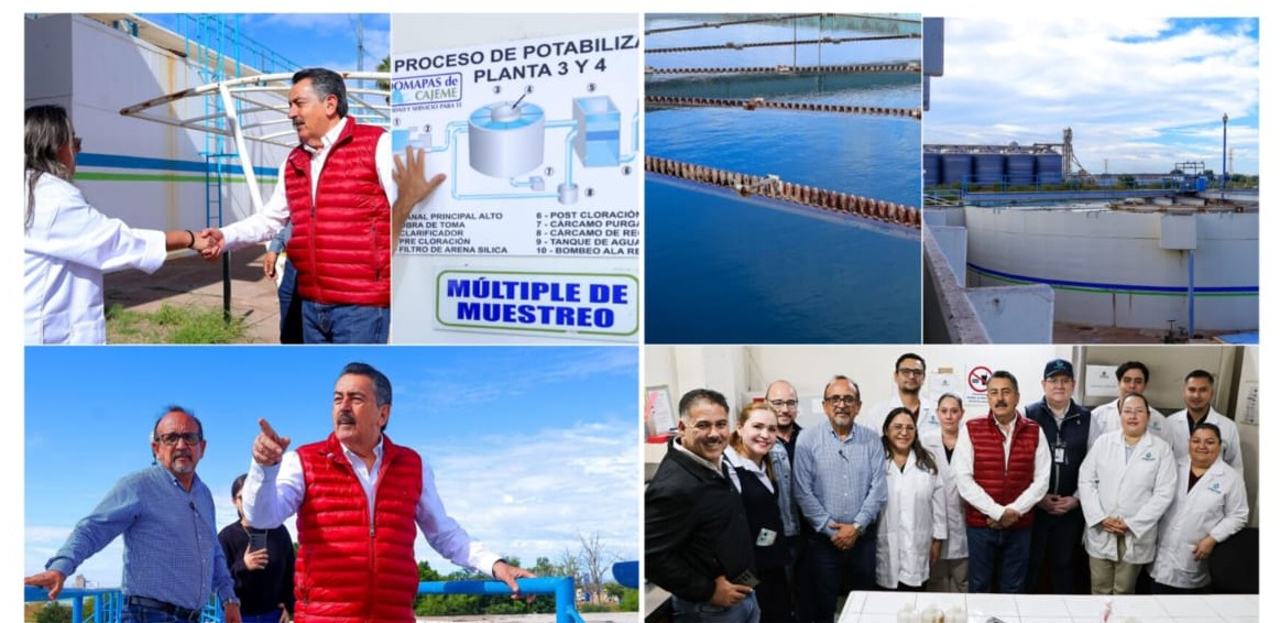 LAMARQUE SUPERVISA CALIDAD DEL AGUA EN PLANTAS POTABILIZADORAS 3 Y 4 OOMAPASC