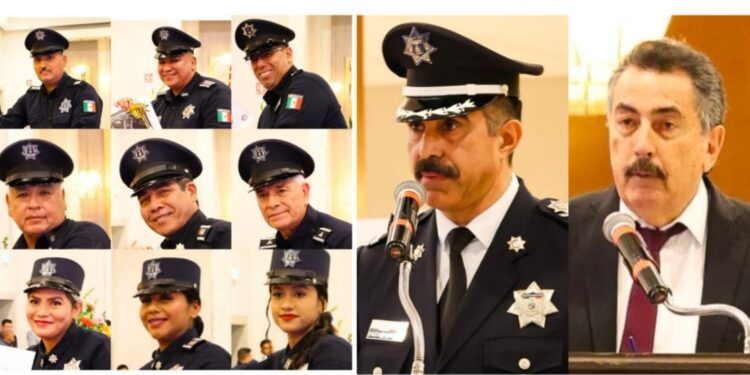 RECONOCEN A POLICÍAS MUNICIPALES DE CAJEME EN EL DÍA DEL POLICÍA