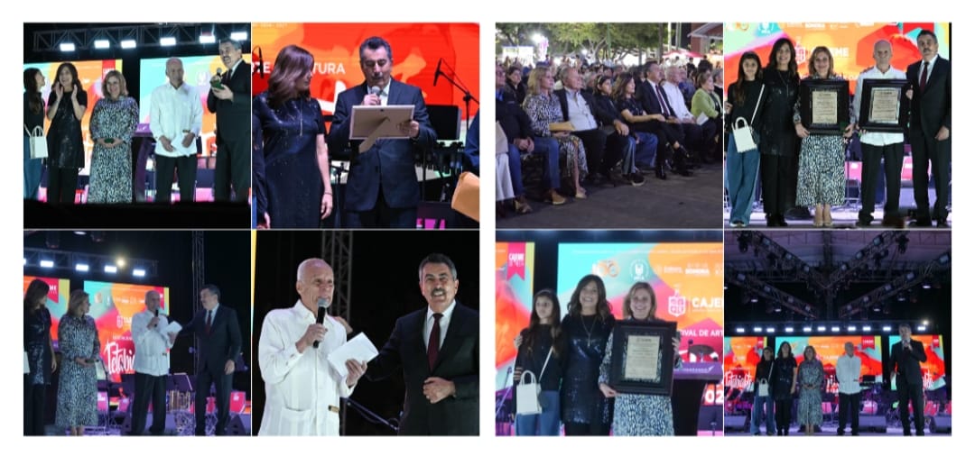 RECIBEN NORA ELISA OJEDA PARADA Y MANUEL VILLASEÑOR REAL RECONOCIMIENTO COMO CIUDADANA Y CIUDADANO DISTINGUIDO 2024