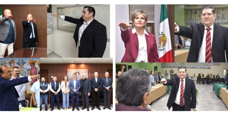 TOMA PROTESTA JAVIER LAMARQUE A NUEVAS Y NUEVOS TITULARES DE DEPENDENCIAS MUNICIPALES