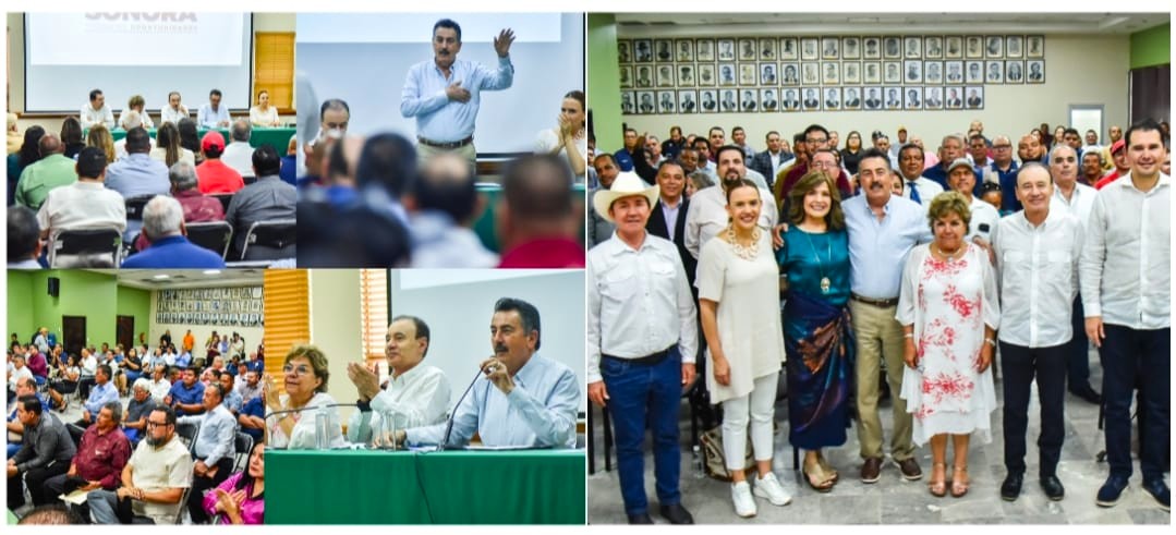 PRESIDENTE JAVIER LAMARQUE, GOBERNADOR ALFONSO DURAZO Y SUBSECRETARIA ROCÍO BÁRCENA SOSTIENEN ENCUENTRO DE TRABAJO POR LA PAZ CON MINISTROS DEL CULTO RELIGIOSO