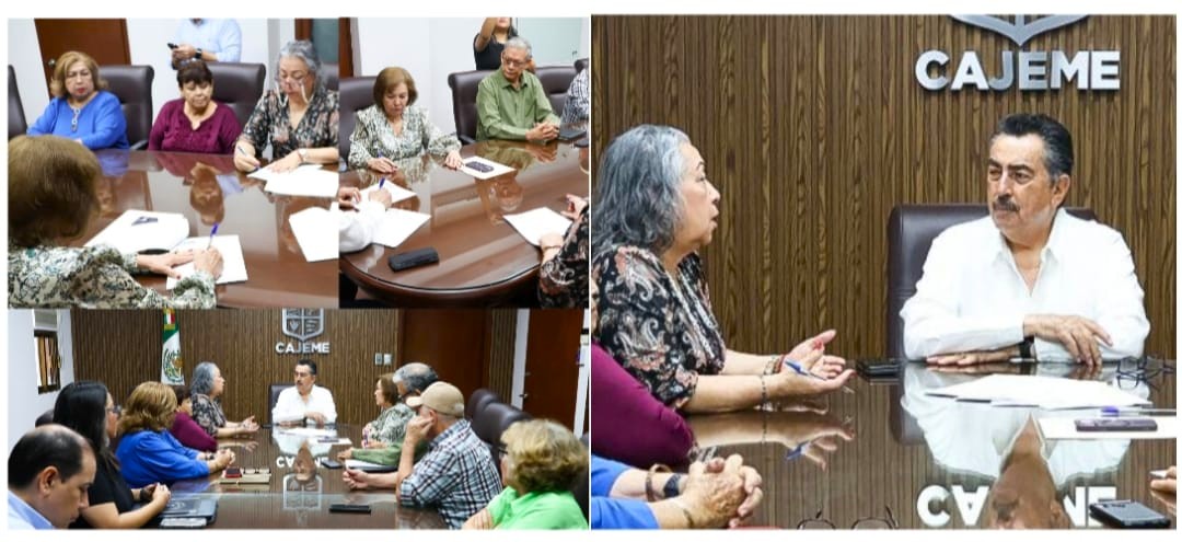 JAVIER LAMARQUE, PRESIDENTE DE CAJEME, FIRMA ACUERDO HISTÓRICO CON JUBILADOS Y PENSIONADOS DEL MUNICIPIO