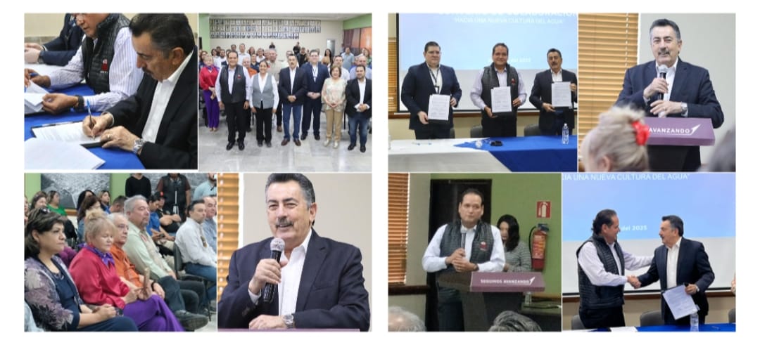 POR UNA NUEVA CULTURA DEL AGUA FIRMAN CONVENIO DE COLABORACIÓN MUNICIPIO DE CAJEME Y STIRTT