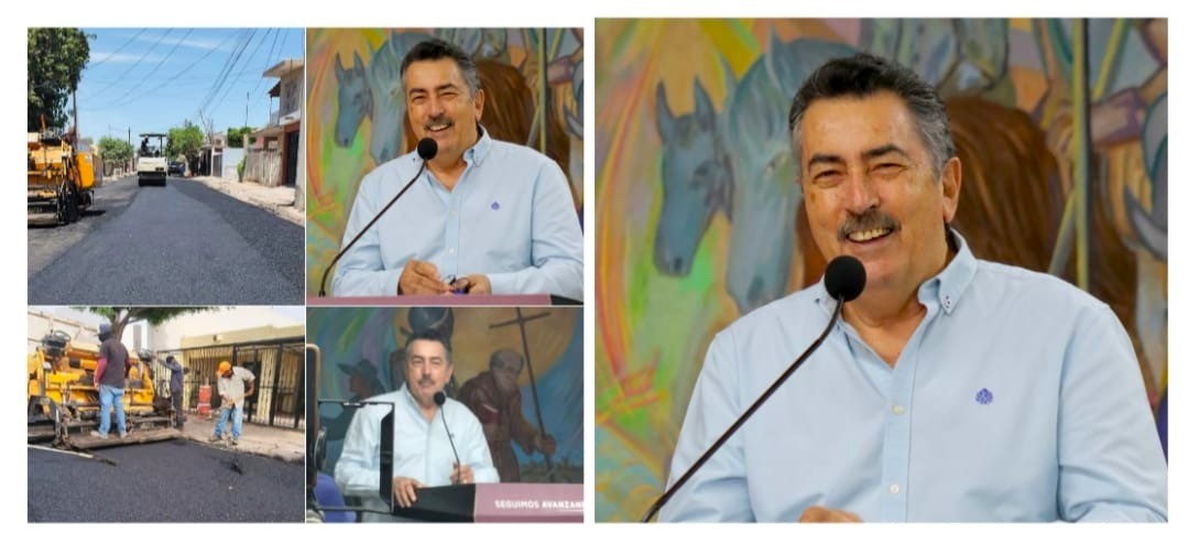 CAJEME CUENTA CON ESTRATEGIA INTENSIVA Y SECTORIZADA PARA REHABILITAR CALLES DEL SUR DE LA CIUDAD