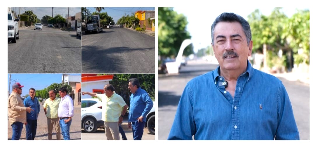 SUPERVISA ALCALDE JAVIER LAMARQUE AVANCES EN PAVIMENTACIÓN DE VIALIDADES