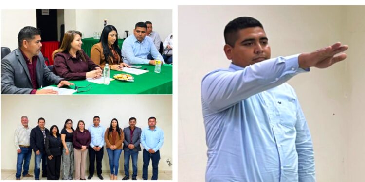 EN SESIÓN EXTRAORDINARIA DE CABILDO, ASUME JUAN DE DIOS JOCOBI CUEVAS LA PRESIDENCIA MUNICIPAL DE BÁCUM