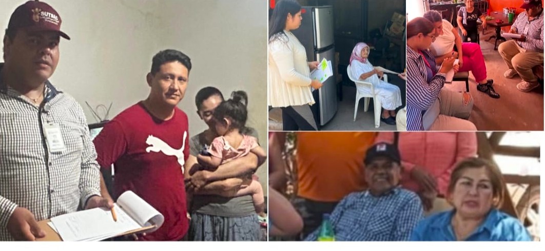 SINDICATURA CONTINÚA CON VISITAS DOMICILIARIAS EN LA COLONIA BELTRONES