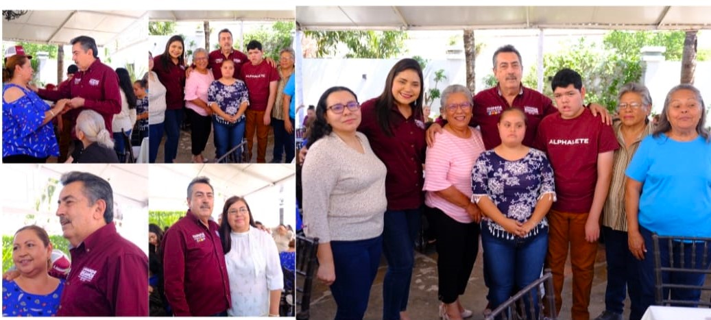 ACOMPAÑA JAVIER LAMARQUE A MAMÁS EN EL FESTEJO DEL DÍA DE LAS MADRES