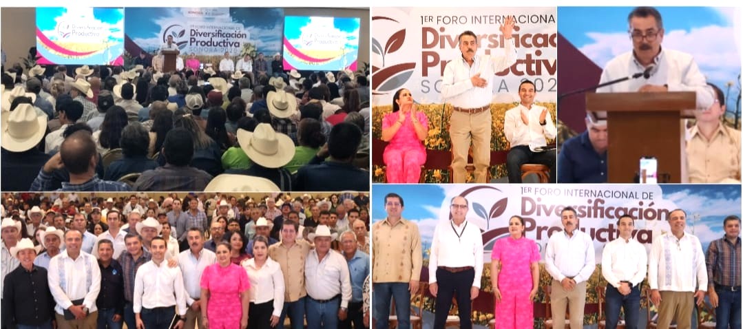 CAJEME SE CONVIERTE EN SEDE DEL PRIMER FORO INTERNACIONAL DE DIVERSIFICACIÓN PRODUCTIVA 2025
